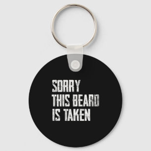 Is Shirt Husband Sorry Beard Taken Marriage Keychain