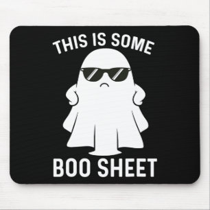 Is Some Boo Ghost Halloween Costume Men Women Mouse Pad