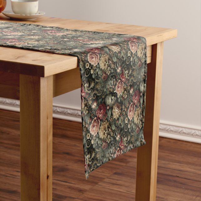 Is That All There Is – Gothic Victorian Short Table Runner (In Situ)