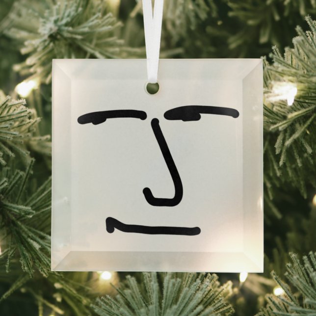 IS THAT SO Glass Ornament (Insitu)