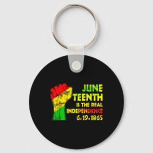 Is The Real Independence Day 1865 Freedom Pride 1  Keychain