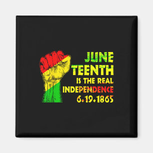 Is The Real Independence Day 1865 Freedom Pride 1  Magnet