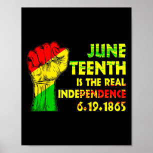 Is The Real Independence Day 1865 Freedom Pride 1  Poster