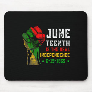 Is The Real Independence Day 1865 Freedom Pride 4 Mouse Pad