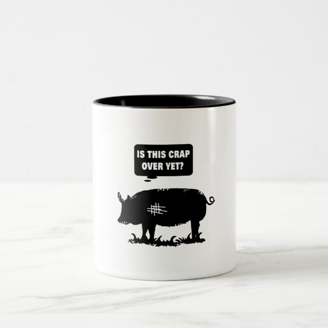 Is This Crap Over Yet? Coffee Mug (Center)