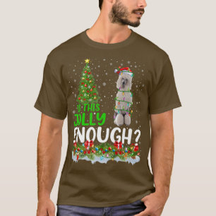 Is This Jolly Enough Standard Poodle Dog Christmas T-Shirt