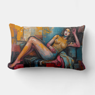 “Is This One Working” – Jasmine’s Portrait Lumbar Pillow