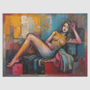 “Is This One Working” – Jasmine’s Portrait Tissue Paper