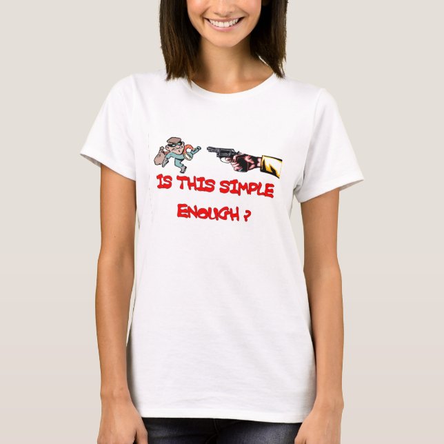 Is this simple enough. T-Shirt (Front)