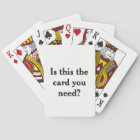 Is this the card you need?Funny Playing Cards Deck
