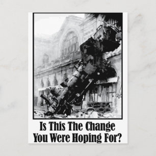 Is This The Change You Were Hoping For? Postcard