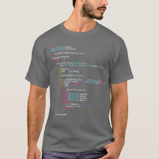 Is This The Real Life Coding Programming Colour 1 T-Shirt
