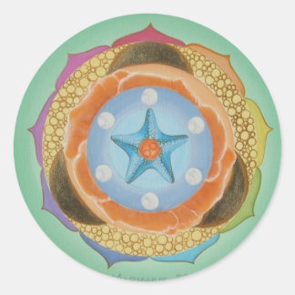 Isa Classic Round Sticker