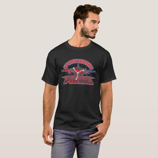 Isaac Drake #1 Spartanburg Spitfires Shersey T-Shirt (Front Full)