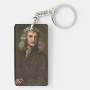Isaac Newton Keychain