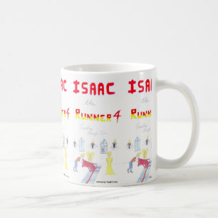 Isaac the Runner 4 coffee mug