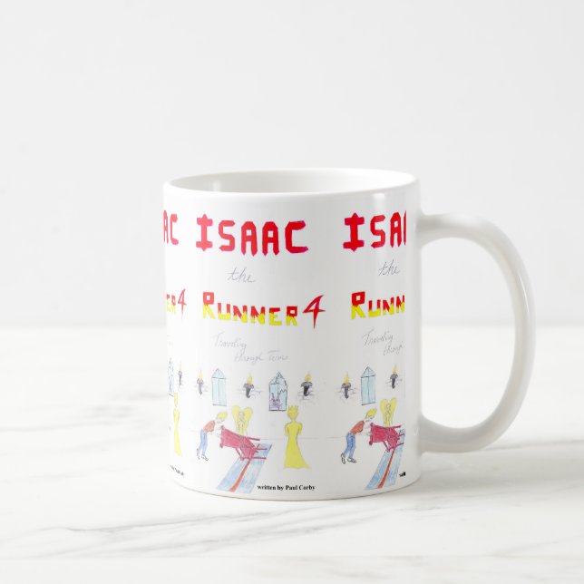 Isaac the Runner 4 coffee mug (Right)