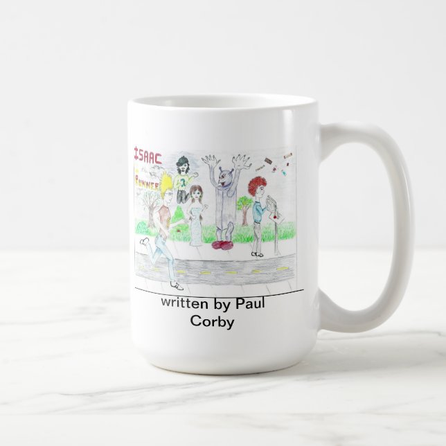 Isaac the Runner mug (Right)
