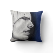 Isabel Blonde Woman Portrait Original Art Drawing