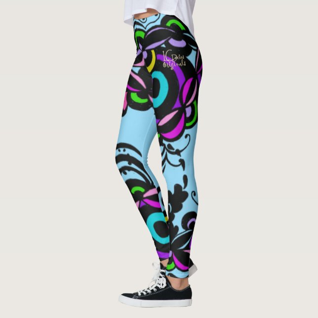 Isabella BlueLeggings Leggings (Left)