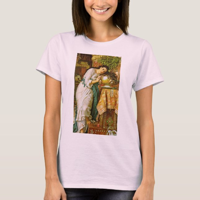 Isabella et la Pot du T-shirt Basil (Devant)