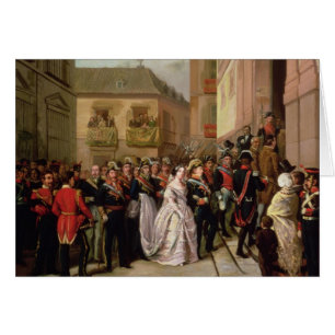 Isabella II of Spain  and her husband