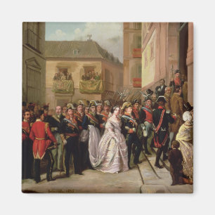 Isabella II of Spain and her husband Magnet