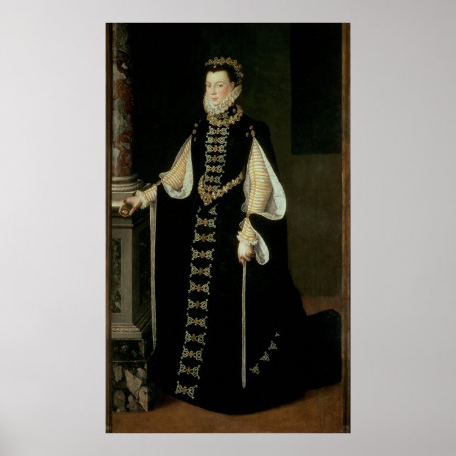 Isabella of Valois, Queen of Spain Poster (Front)
