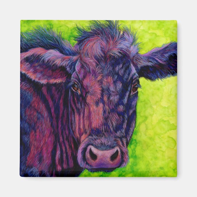 Isabelle Cow Magnet (Front)