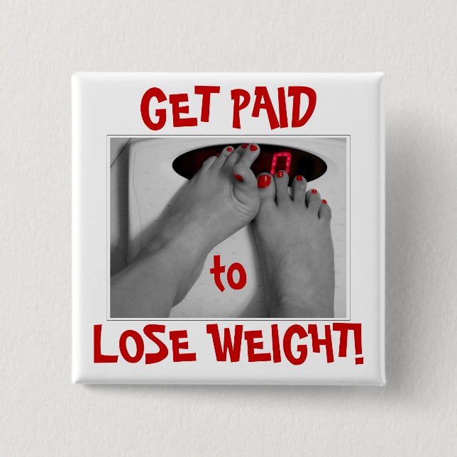 IsaButton II 2 Inch Square Button (Front)