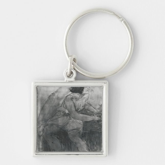Isadora Duncan Keychain (Front)