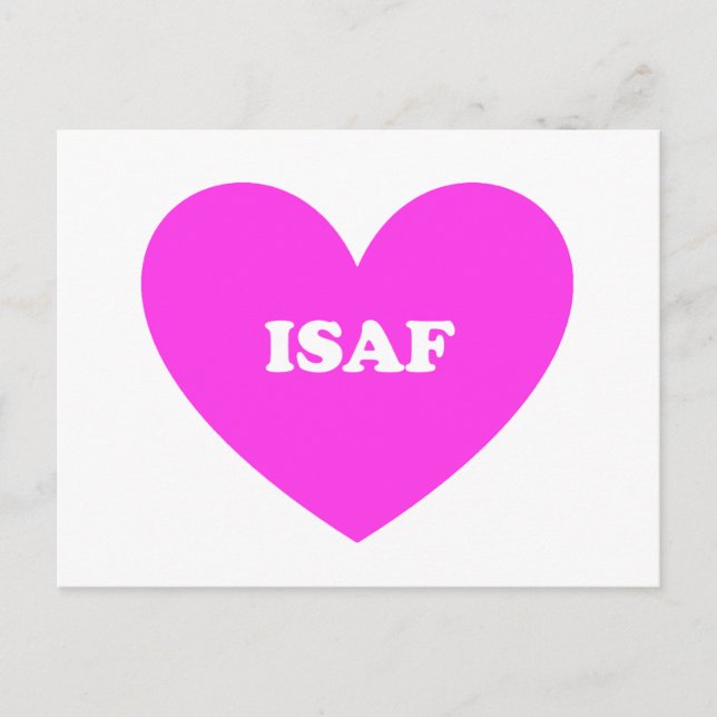 Isaf Postcard (Front)