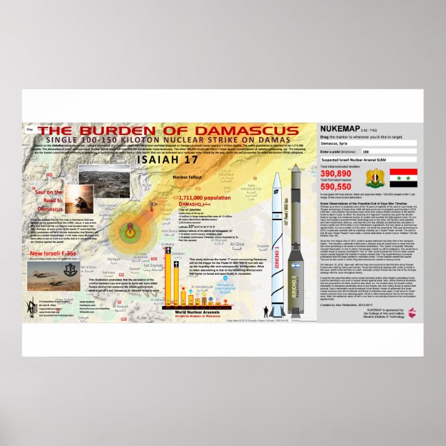 Isaiah 17 Destruction of Damascus 1 Poster (Front)