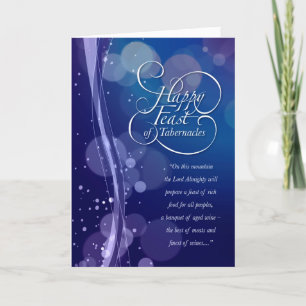 Isaiah 25:6-8 Feast Card