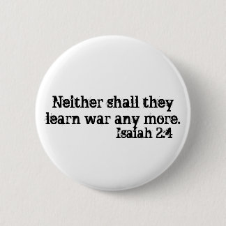 Isaiah 2:4 Button