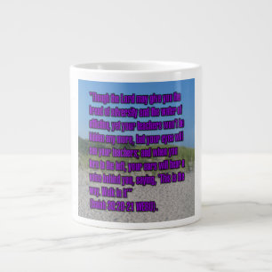 Isaiah 30:20-21 WEBU Mug