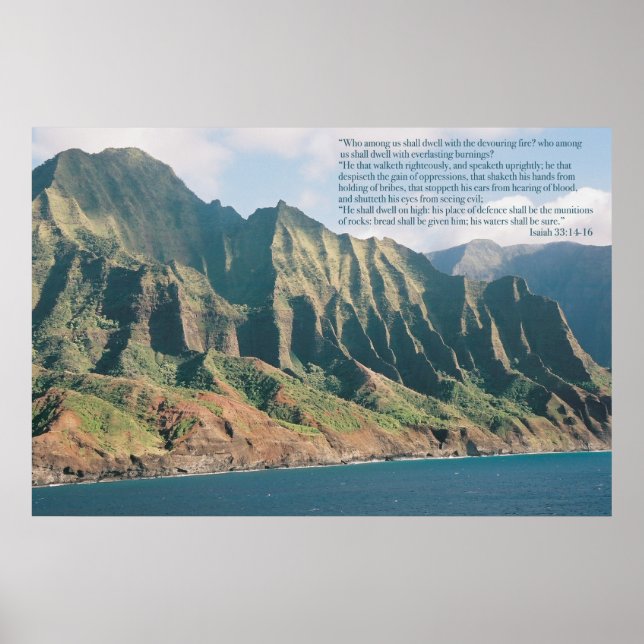 Isaiah 33 poster (Front)