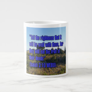 Isaiah 3:10 WEBU Mug