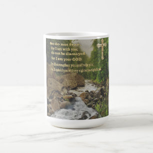 Isaiah 40:10 Christian mug