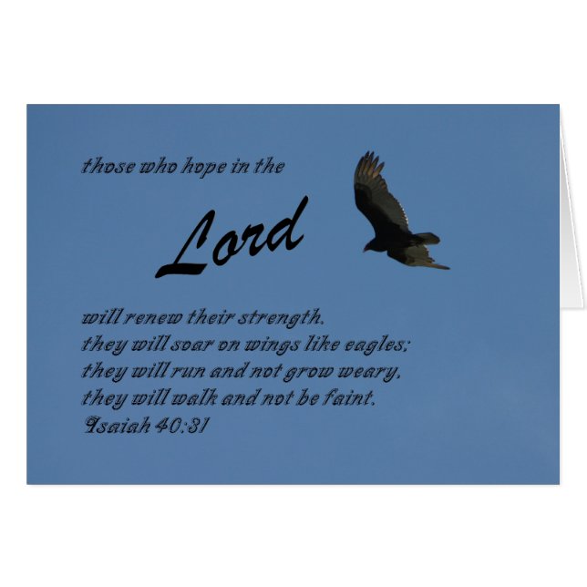 Isaiah 40:31 (Front Horizontal)