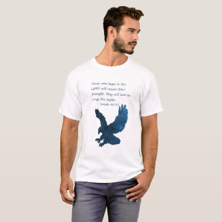 Isaiah 40 31 Bible Verse Eagle T-Shirt