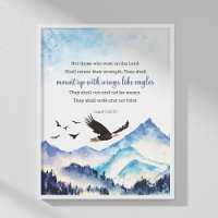 Isaiah 40:31 Mount up with wings like eagles
