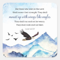 Isaiah 40:31 Mount up with wings like eagles