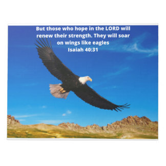 Isaiah 40:31 notepad