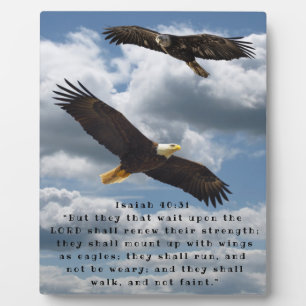ISAIAH 40:31 PLAQUE