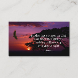 Isaiah 40:31 Scripture CARDS
