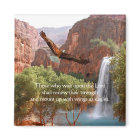 Isaiah 40:31 Scxripture Magnet - Wings as Eagles