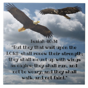 ISAIAH 40:31 TILE
