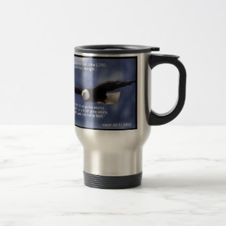 Isaiah 40:31 travel mug