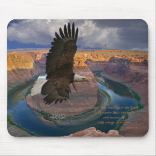 Isaiah 40:31 Wings as Eagles Mouse Pad